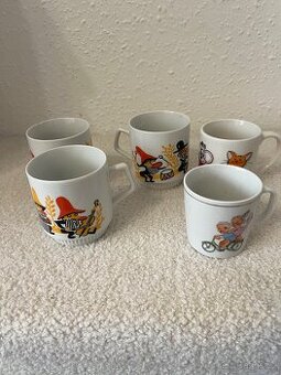 Retro staré hrnky československo