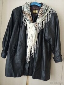 Dámský kožený kabát