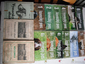 Myslivecká / lovecká literatura 15 ks