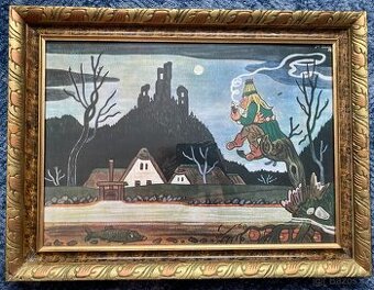 Josef Lada - HASTRMAN u MLÝNA 1939