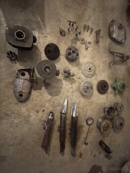 Mix dílů Jawa a Čz. Ceny dohodou