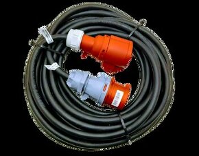 Prodlužovací kabel venkovní gumový 380V - 400V 40m 32A 5P 5x