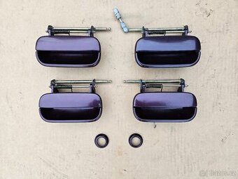 Škoda Felicia fialová Mystery metalíza kliky dveří