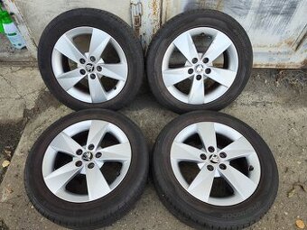 15"letní alu sada Rotare 5x100 origo Škoda Fabia Ibiza Polo