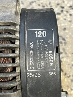 VW Transporter T4-Caravelle-Multivan TDI alternátor