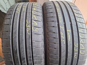 Prodám letní pneu 225/40/19 Bridgestone