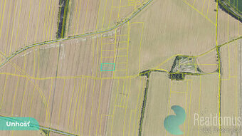 Orná půda 1581 m² – Unhošť, okres Kladno (LV 1262)