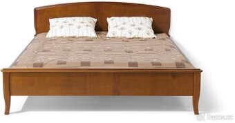 POSTEL BlackRedWhite160 Cm včetně roštu + matrace Ikea