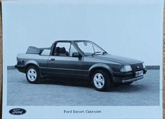 Reklamni foto Ford Escort Cabriolet MkIII Mk3