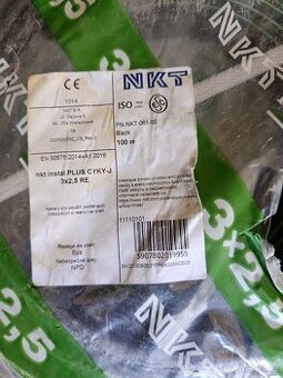 Prodám nové balení měď kabelu typ cykj-j-3x2,5