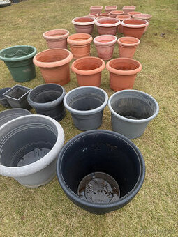 Plastové květníky veliké XXL