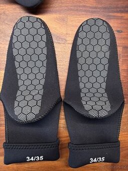Neoprenové ponožky Agama ALPHA 3 mm, 34-35, 36-37