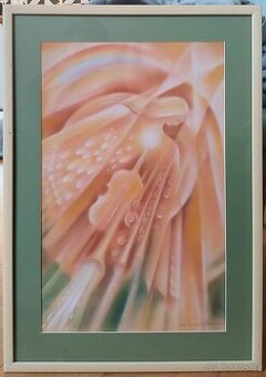 Jana Ondrušová Wunschová - Sluneční andel - Obraz