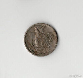 Mince ČSR 1 koruna 1946