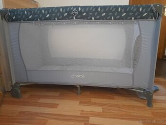 Dětská cestovní postýlka-MoMi Belove šedá