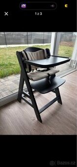 Dřevěná dětská židlička Hauck Beta + B