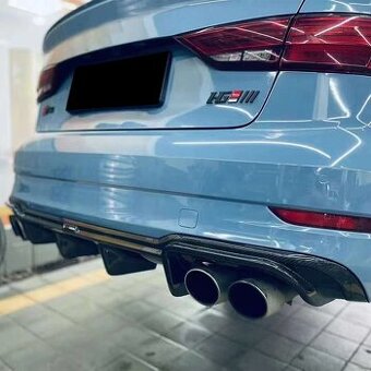 Zadný Lip Audi A3/S3 FullCarbon