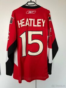 Ottawa Senators NHL hokejový dres Reebok CCM Heatley