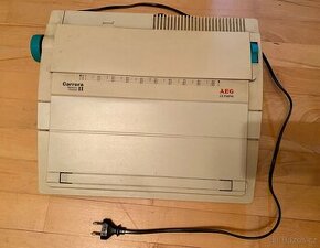 Elektrický psací stroj AEG Olympia