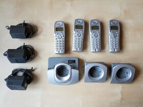 Bezdrátové tel. Panasonic KX-TGA110FX a základny KX-TG1100CE - 1