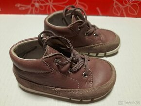 Dětské kožené kotníčkové barefoot boty Superfit