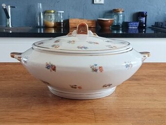 PORCELÁNOVÁ TERINA HÁZENKA LT LIMOGES FRANCIE - 1