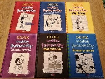 Deník malého poseroutky - pevná vazba - top stav - 1