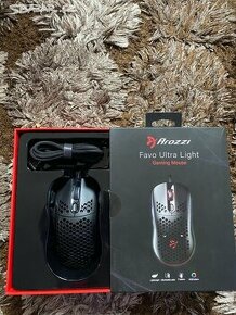 AROZZI FAVO Ultra Light černá herní myš
