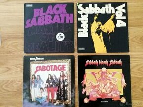 LP desky - BLACK SABBATH a OZZY původní JAPAN,US press