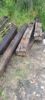 Pražce dubové klasické použité 7 kusů. - 1