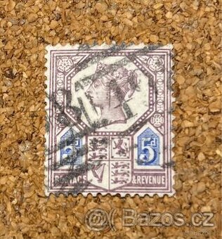 Známka Anglie 1887, SG 207, Die I - 1