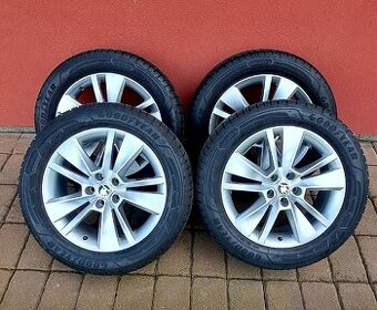 Originální ráfky Škoda Kodiaq + zimní pneumatiky