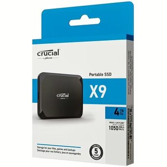 Crucial X9 4TB černá