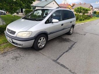 Opel Zafira 1.8 92Kw LPG - jede na tři valce