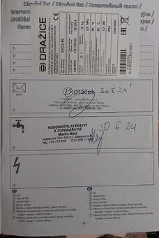 Bojler el. Dražice 80l. - 1
