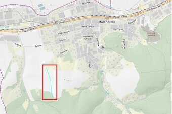 Prodej uceleného pásu pole – 5 235 m² - Malenovice