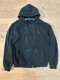 Polo Ralph Lauren mikina – černá, s kapucí, se zipem (L) - 1
