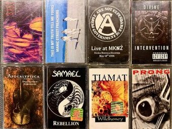 MC KAZETY - MAGNETOFONOVÉ KAZETY