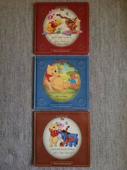 Tři knihy Medvídek Pú od Disney nakl. Egmont
