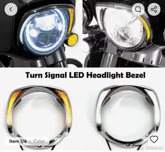 Rámeček předního světla Harley-Davidson