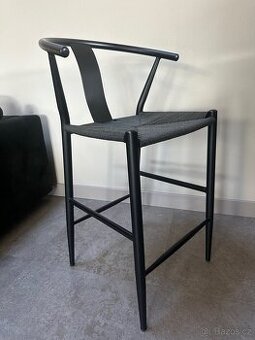 Kovové barové židle Nature