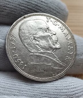 AG 20kčs 1937 T. G MASARYK