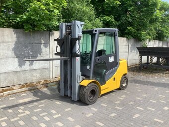 Jungheinrich DFG435s 2018, triplex 5 m, kabina, 3900 h