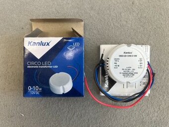 Elektronický napěťový transformátor CIRCO LED 12VDC 0-10W 24