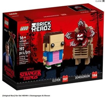 LEGO® BrickHeadz 40549 Stranger Things Demogorgon a Eleven
