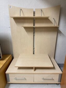 TV stolek se stěnou –499 Kč