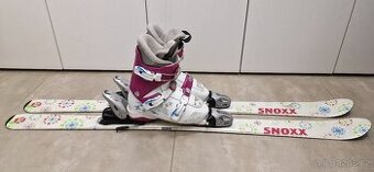 Set lyže 120cm + lyžáky 37-38