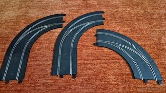 Autodraha Scalextric - zatáčky s vyhýbkou