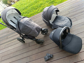 kočárek Noordi Fjordi trojkombinace, koupený 2020, po 1 dítě
