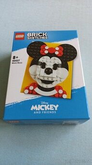 LEGO Brick Sketches  40456 Myšák Mickey, 40457 Myška Minnie